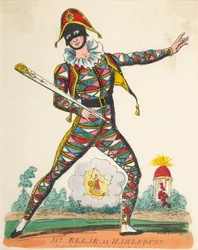 Mr Ellar as Harlequin